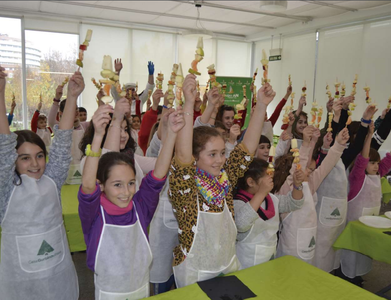 Grupo AN potencia hábitos alimenticios saludables entre los escolares