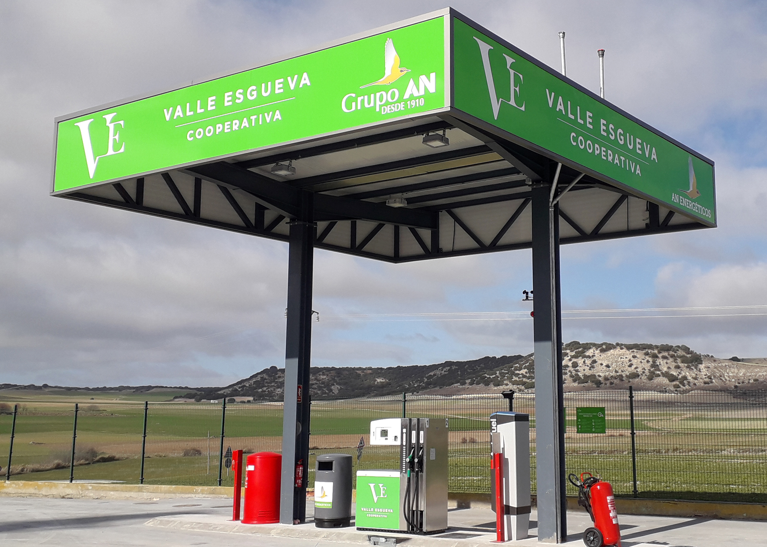 Nueva Gasolinera AN Energeticos Cooperativa Valle de Esgueva