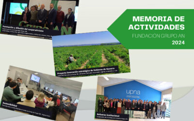 Memoria de actividades 2024 de la Fundación Grupo AN