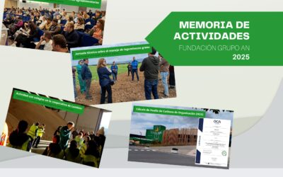 Memoria de actividades de la Fundación Grupo AN durante 2025